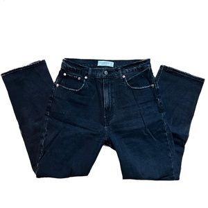 Abercrombie & Fitch Black jeans. Ankle Straight. ultra High rise *size 27/4